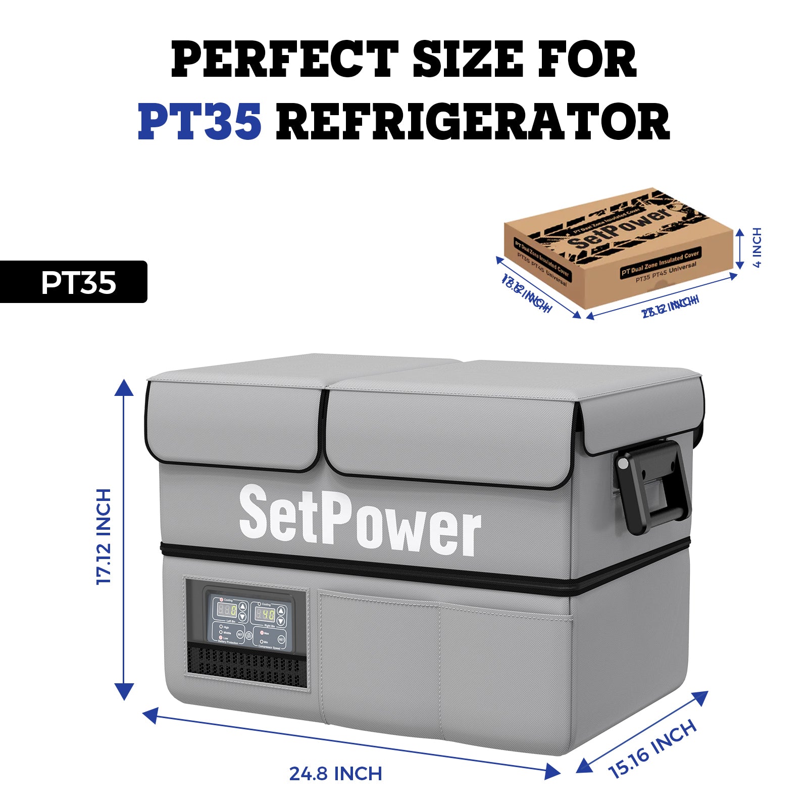 Setpower Insulated Protective Cover For PT35/45/55 Fridge