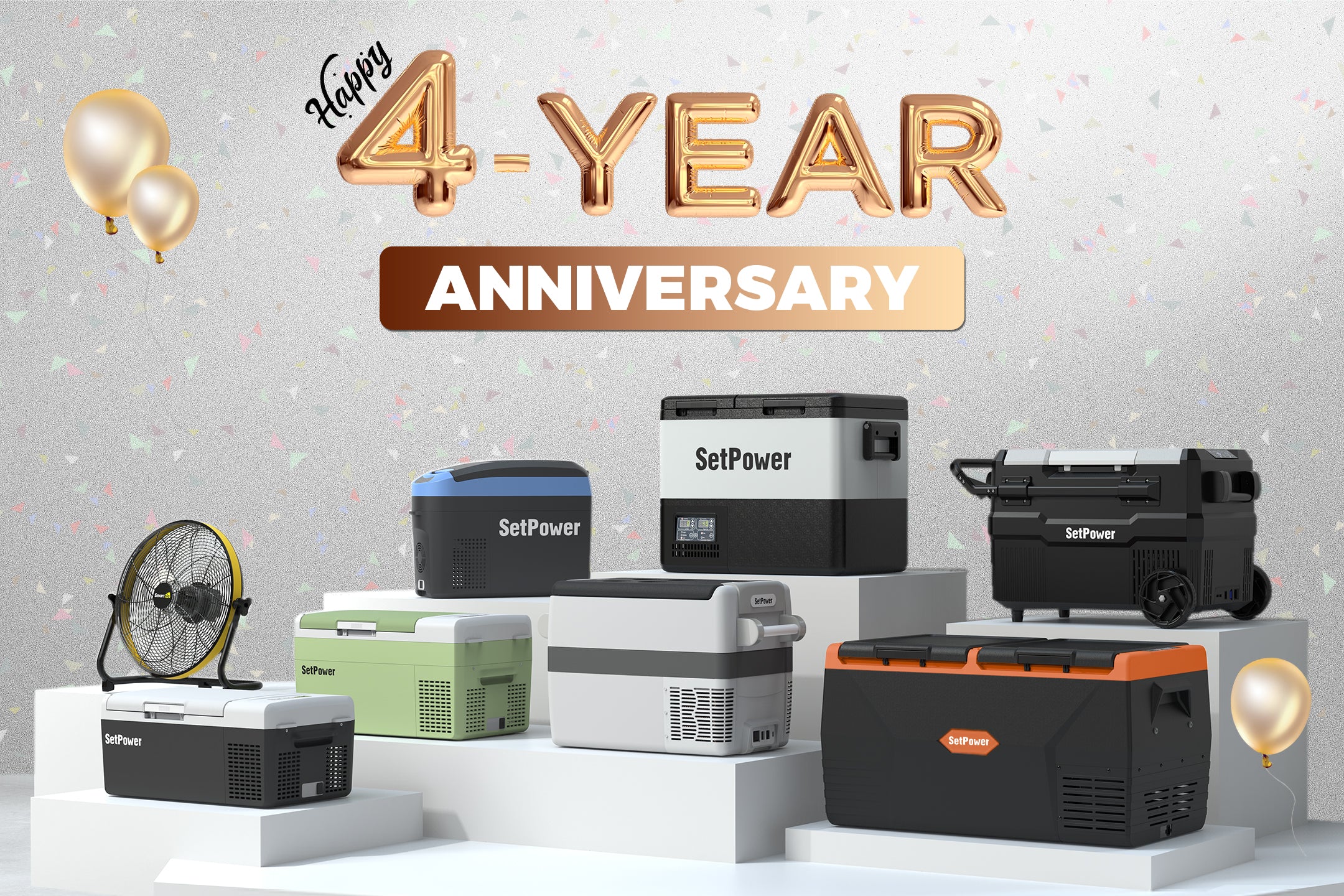 Celebrating SetPower's 4th Anniversary: A Year of Innovation and Adventure
