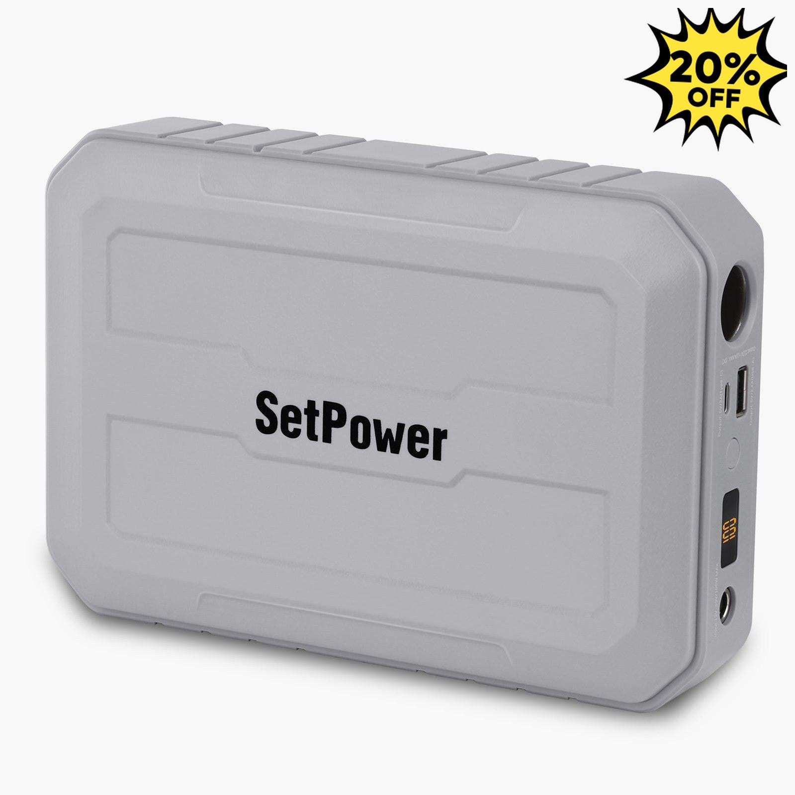 Setpower PG216Wh Portable Power Station Power Bank - $159 Only