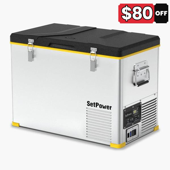 $319 Only Setpower 47 Quart RV45S 12 Volt Car Fridge Portable Fridge Freezer